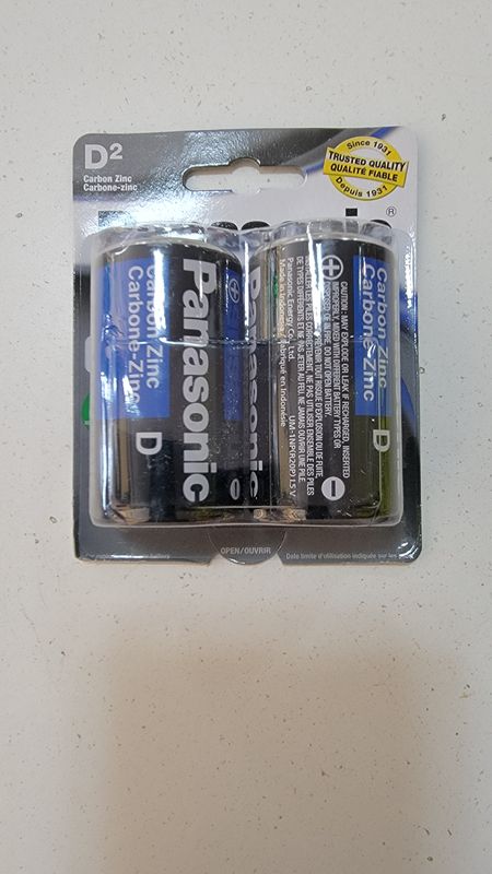 Panasonic D Batteries