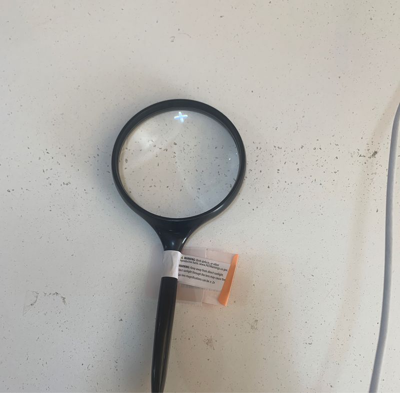 magnifying glass