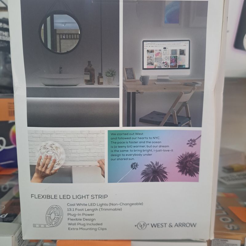 West &amp; arrow flexible light strip