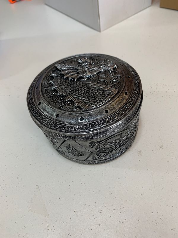 dragon stash container decor