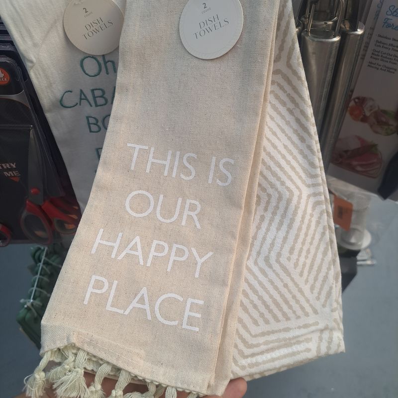 2 pack Kitchen dish towel