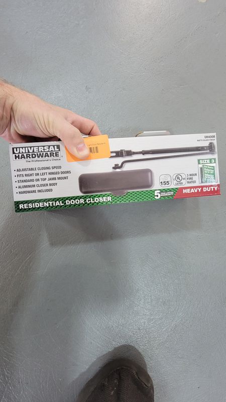 Universal Hardware Light Duty Residential Door Closers