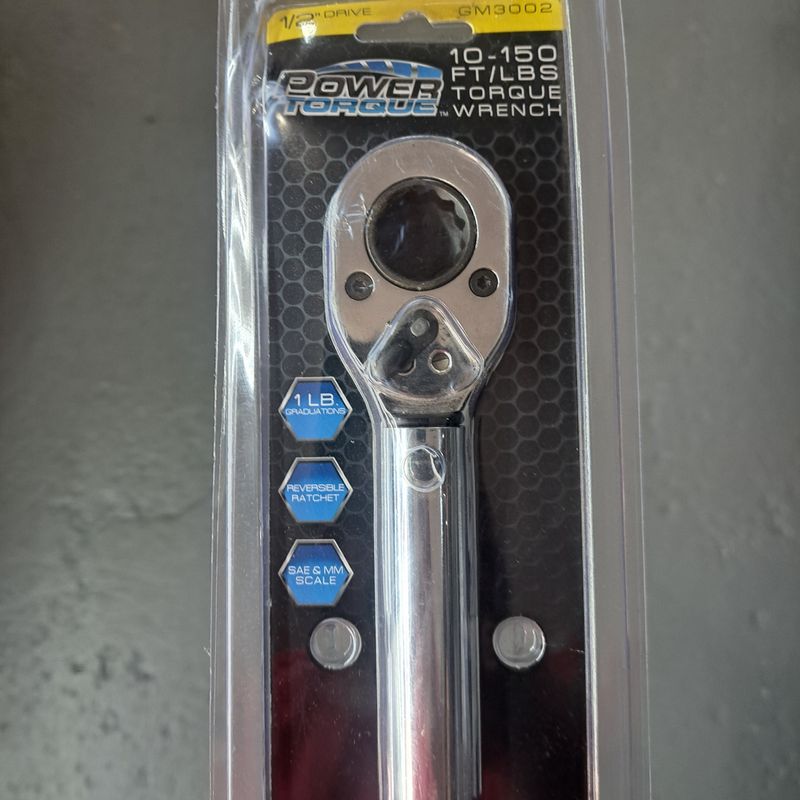 Power Torque 1/2" Drive Torque Wrench