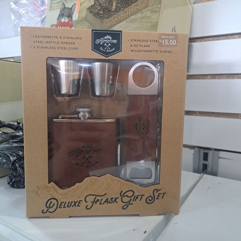 Adventure Is Out There' Deluxe Flask Gift Set