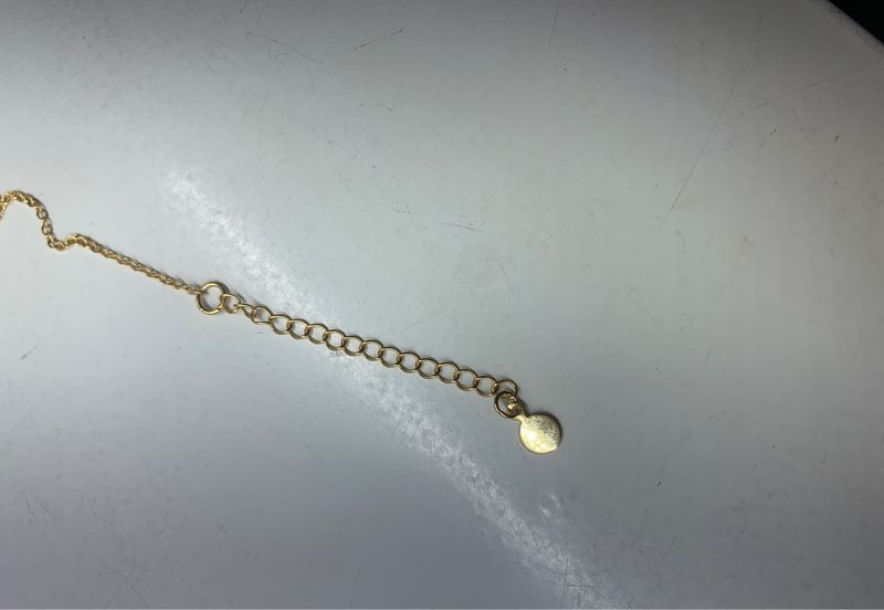 24k gold plated star zircon necklace