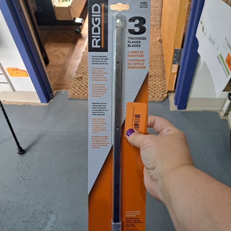 RIDGID 13-inch thick planer blade m17360506