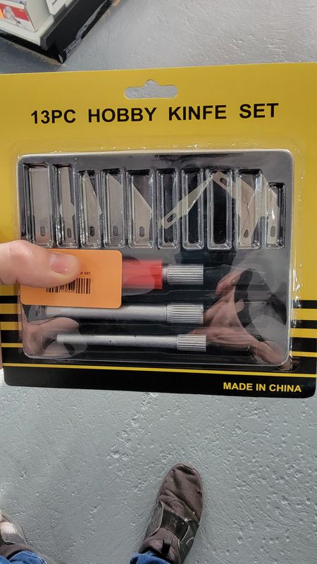 13pc hobby knife set