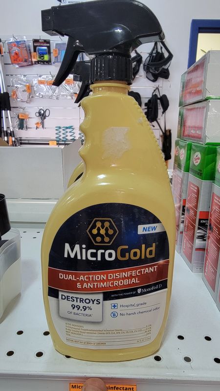 MicroGold Dual-Action Disinfectant &amp; Antimicrobial