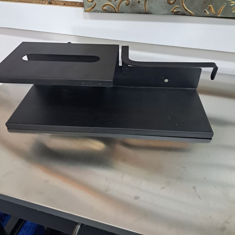 Toilet paper wall mount