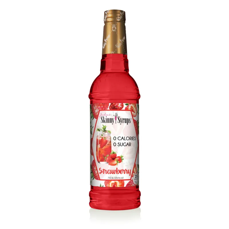 Jordan&#39;s Skinny Syrup Strawberry, Sugar Free