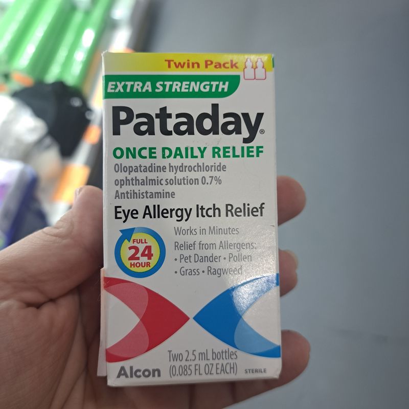 Pataday eye allergy itch relief