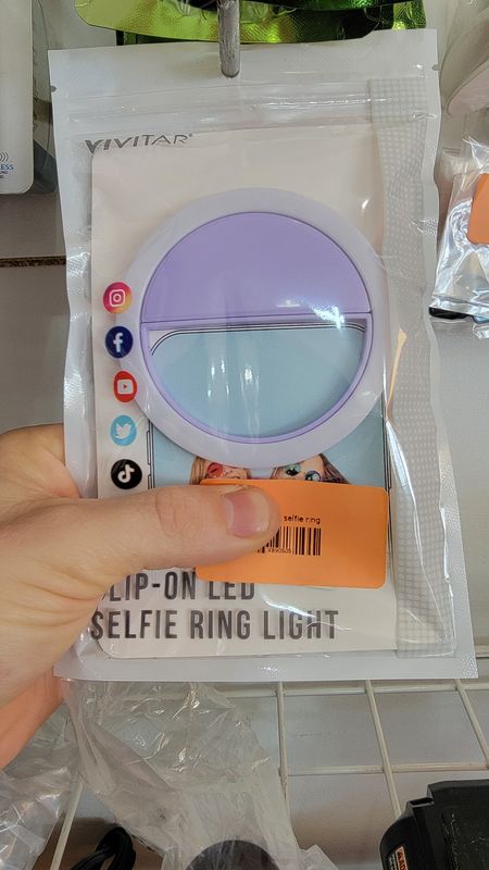 clip on led selfie ring