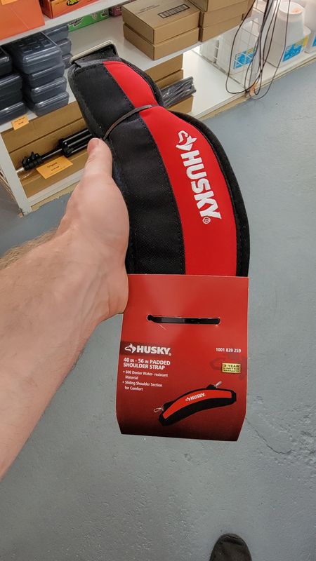 Husky 40"-56" padded shoulder strap