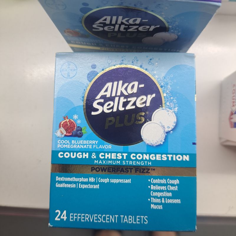 Alka seltzer plus 24 tablets