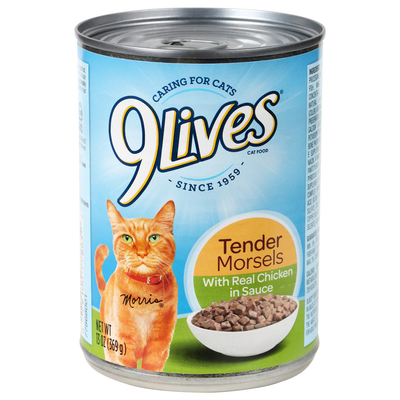 9 Lives Tender Morsels Catfood