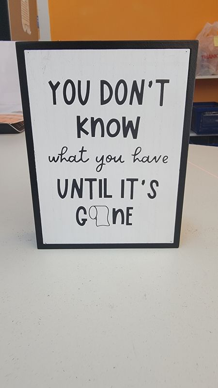 You don't know what you got decor