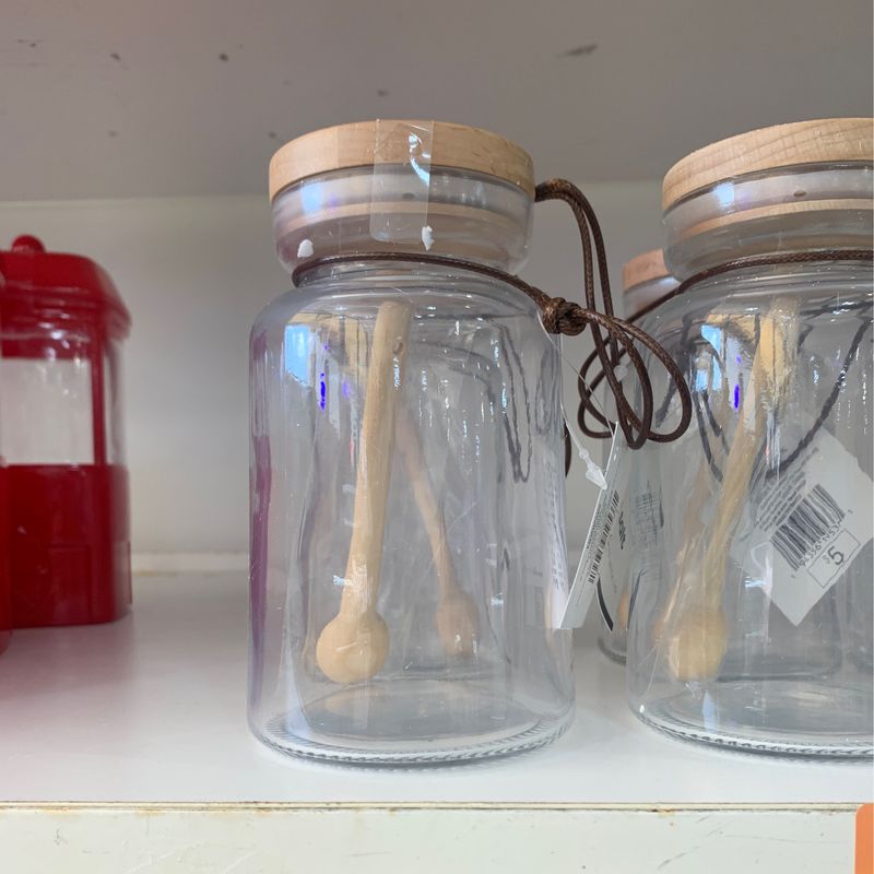 Jar with lid &amp; 1 scoop