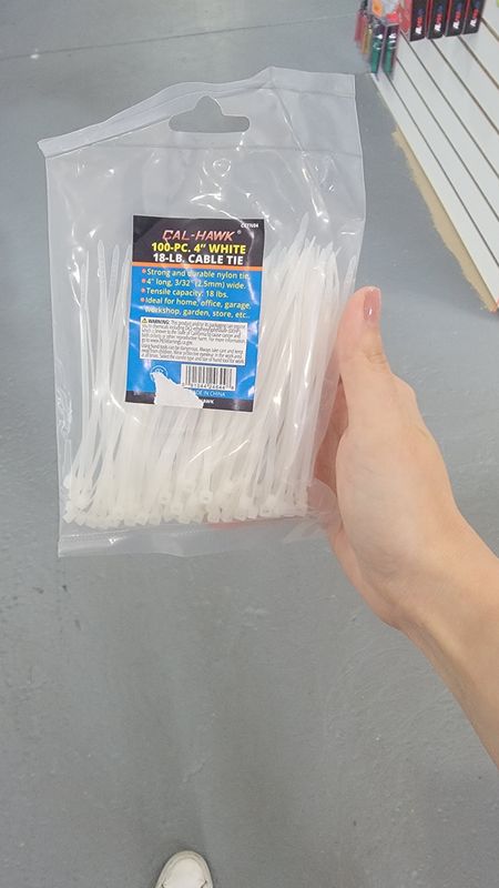 4" Cable ties