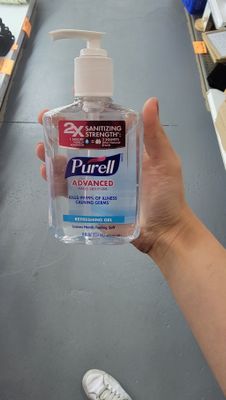 Purell hand sanitizer