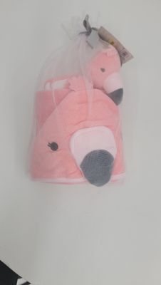 Flamingo Infant Hooded Towel