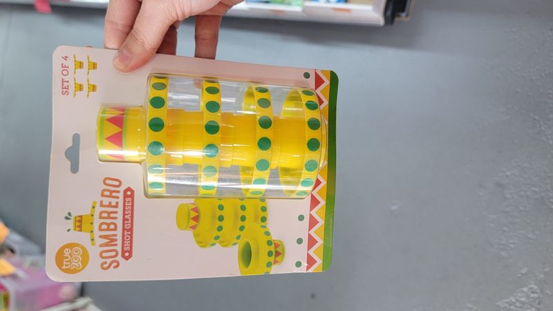 Sombrero shot glasses
