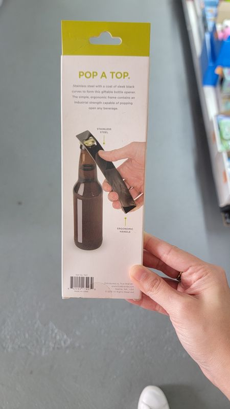 Luster bottle opener durable stainless steel