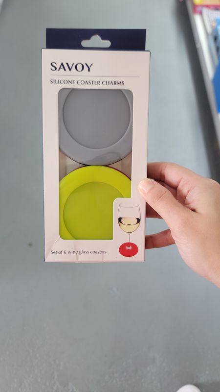 Savoy 6 silicone coaster charms