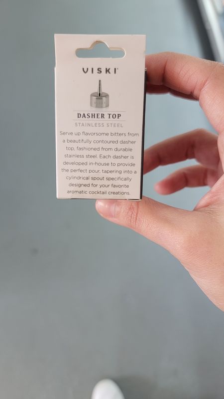 Dasher top stainless steel