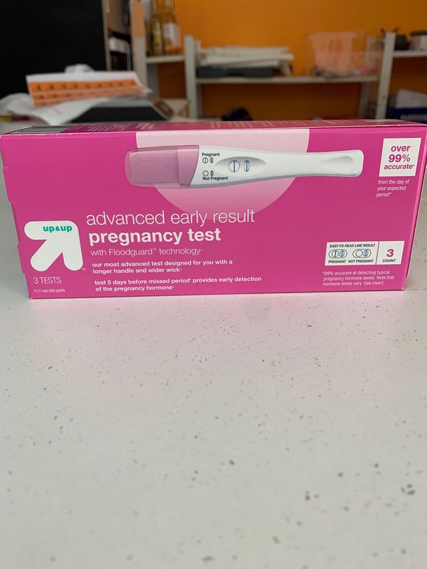 Pregnancy Test Up &amp; Up
