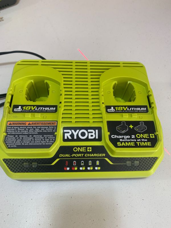 Ryobi 18V dual charger