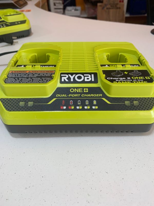 Ryobi 18V dual charger