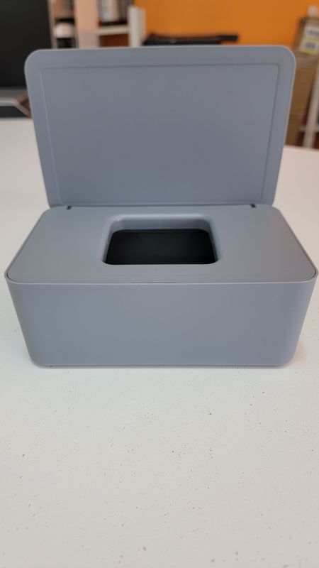 Wipes dispenser box