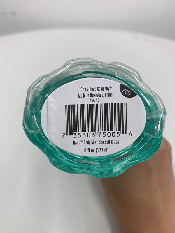 Hallu Mermaid Sea Salt Citrus Body Mist