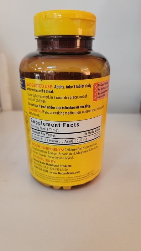 Vitamin C NatureMade 1000mg