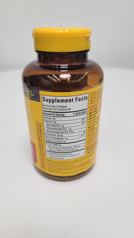 Fish oil 1200mg NatureMade