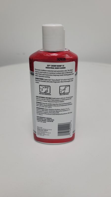Zep 8 Fl. Oz. Cherry Bomb Industrial Hand Cleaner