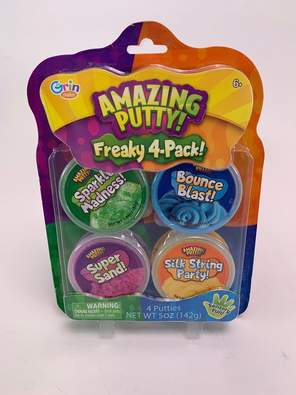 Amazing Putty Freaky 4-pack