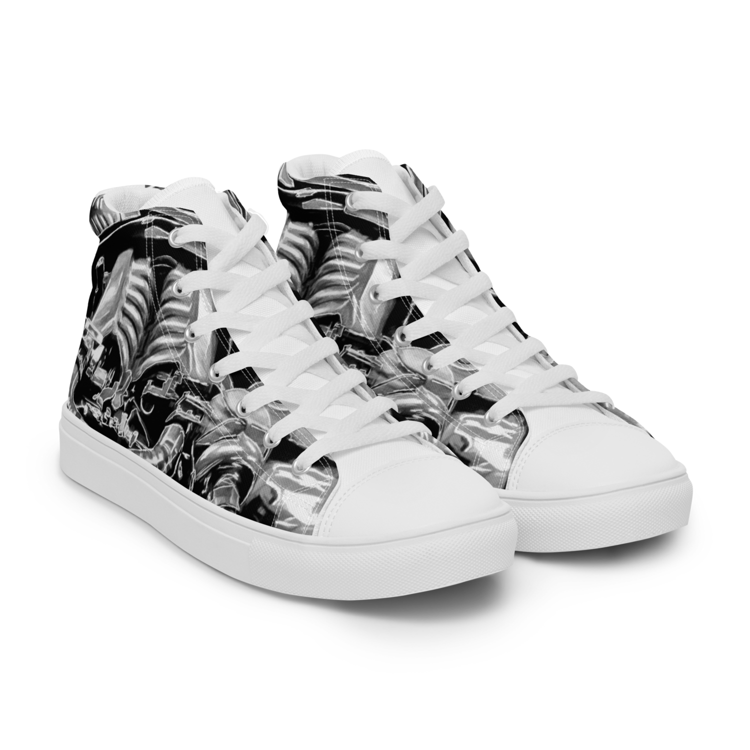 Men’s High Top Canvas Shoes for Gearheads