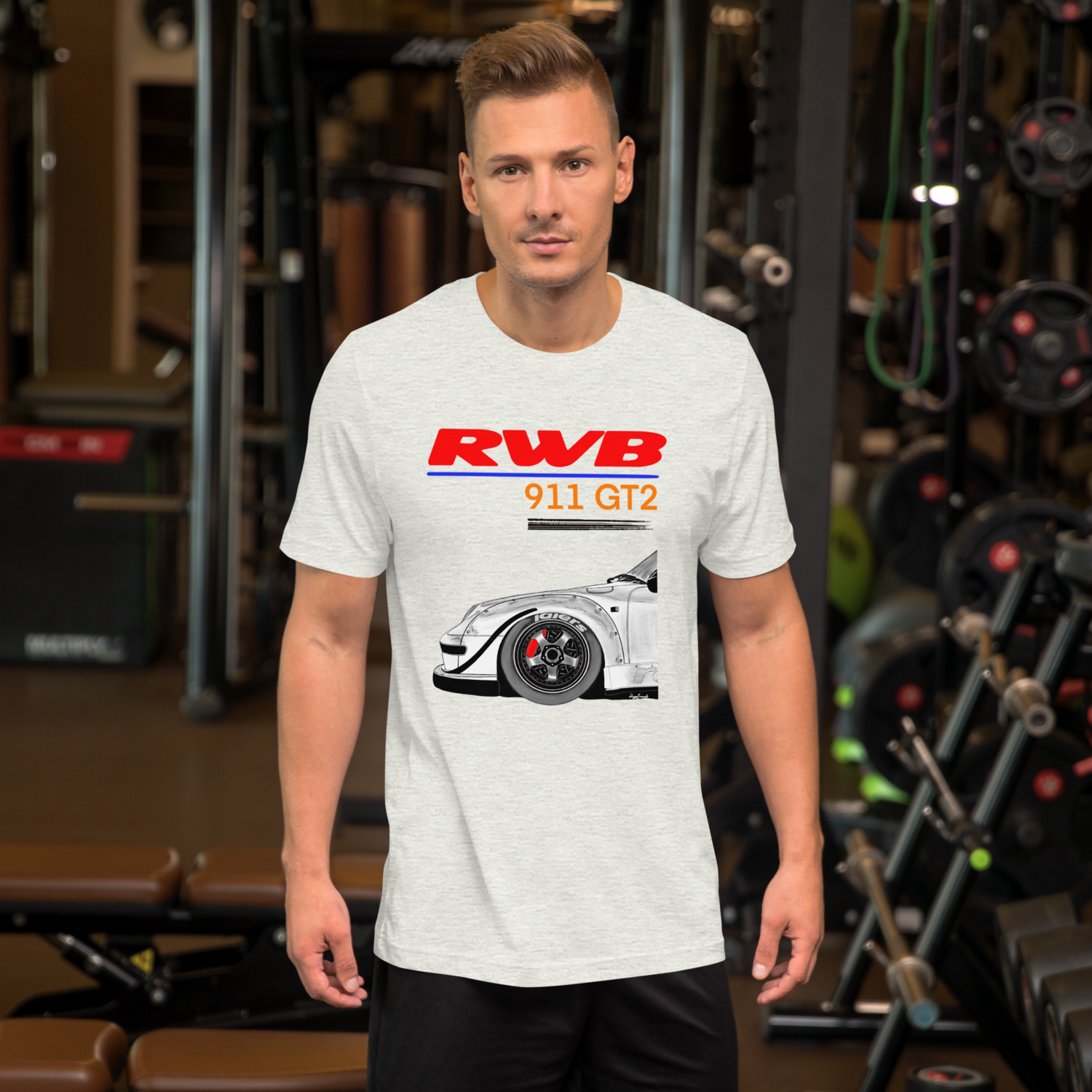 RWB/RAUH-Welt BEGRIFF Unisex Porsche T-Shirt