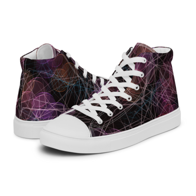 Men’s Designer High Top Canvas Shoes