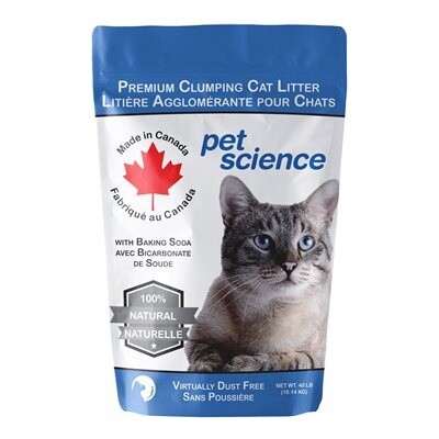 Pet Science Litière pour chats (9.07kg)