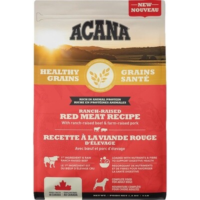 Acana Recette pour Viande Rouge Élevée en Ranch et Grains Sains