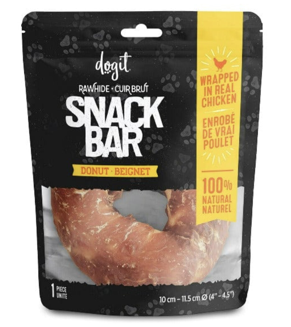 Dogit - SnackBar Cuir Brut Beignets