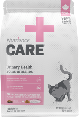Nutrience Care + Soins Urinaires pour chats