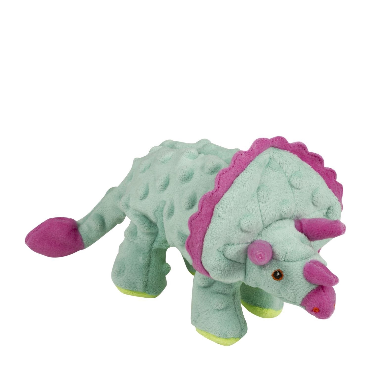 Go Dog Chew Guard Jouet pour chien Dinosaures petits (Aqua)