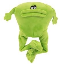 Go Dog Jouet pour chiens Action Plush, Format: Grenouille