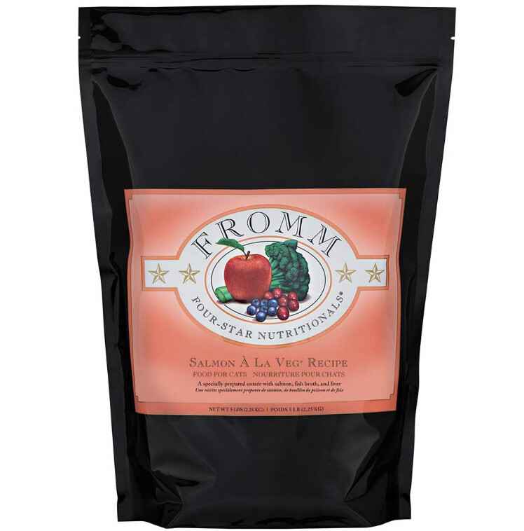 Fromm - Four Star Recette de Saumon à la Veg pour chats (1.8 kg)
