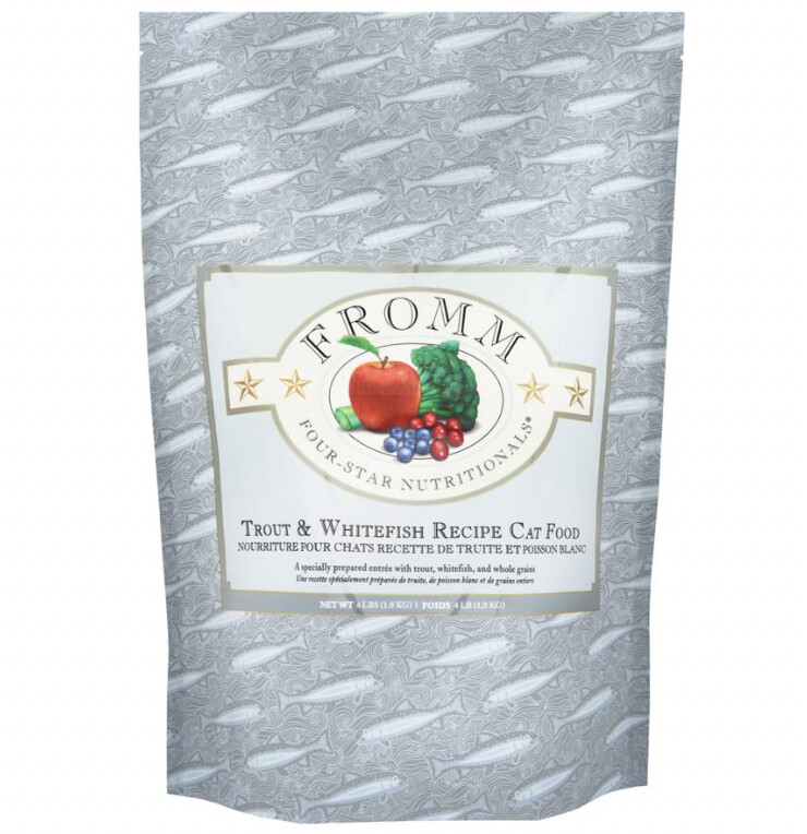 Fromm - Four-Star Truite et Poisson Blanc pour Chats (1.8 kg)