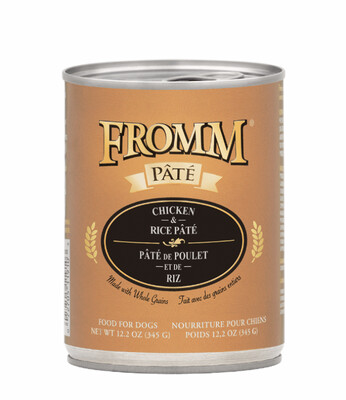 Fromm pâté - Poulet avec riz pour chien