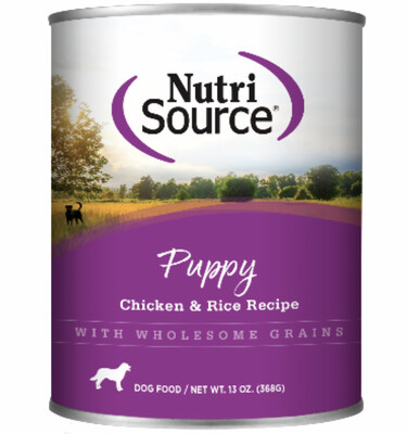 NutriSource Chiot - Poulet et riz (368g)3.0